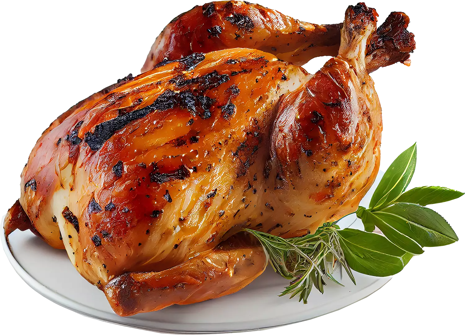 Poulet braisé